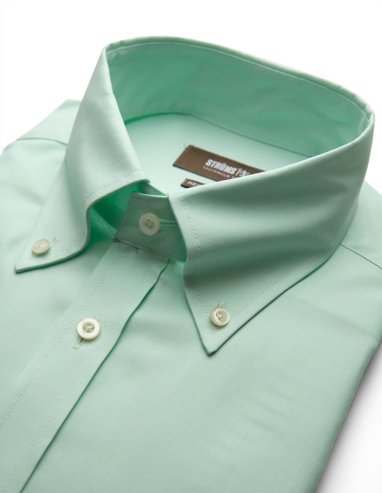 Regular Fit Oxford Skjorta Mintgrön