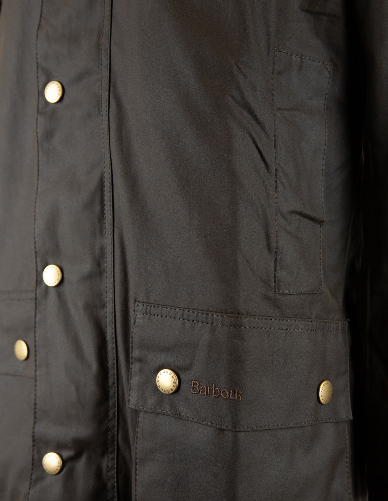 Beausby Waxed Jacket Olive