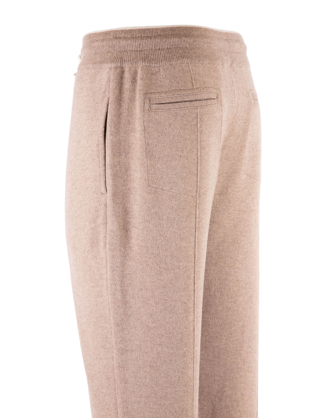 Wool Jogger Byxa Ull/Cashmere Beige